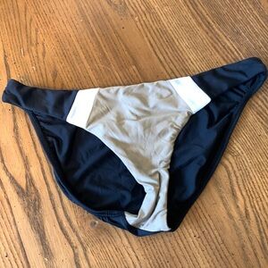 NWOT PILYQ Cadillac Color Block Full Swim Bottoms